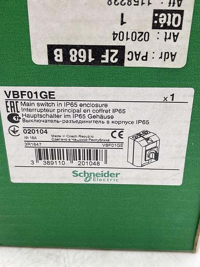 Schneider Electric VBF01GE