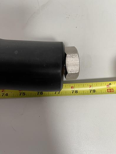 Used 6 ft Insulated Steel Hose for Huber Chiller