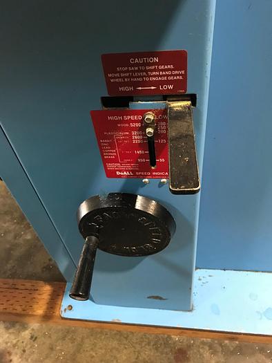 Used 1998 Doall 2013-V Vertical Bandsaw #1665