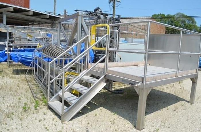 Used HEAT & CONTROL Fabricated chip and potato chip line