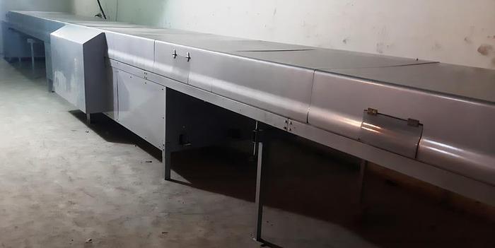 Used SOLLICH COOLING TUNNEL TYPE KK 1020