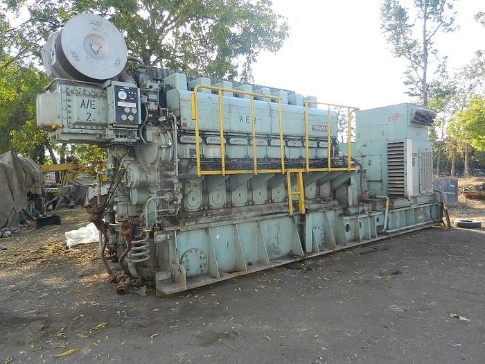 Used Yanmar 8EY26LW generator in very good condition.