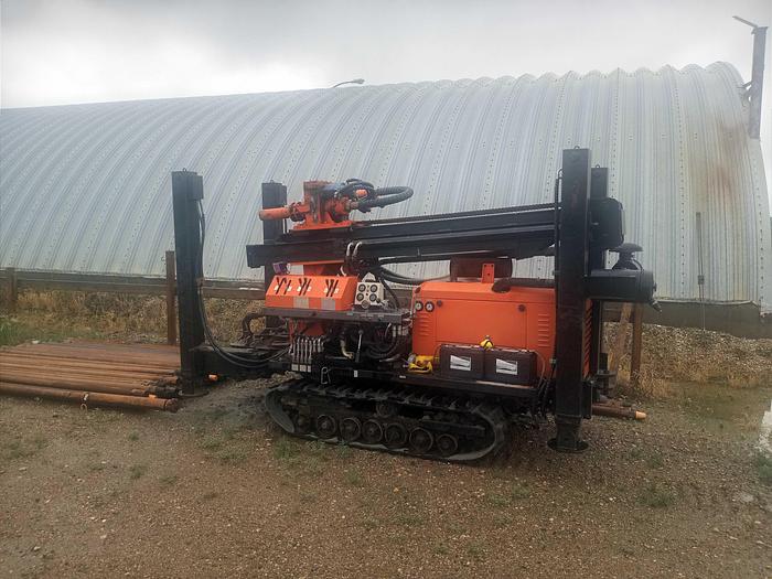 Used Hydraulic Crawler Drill Rig and Air Compressor