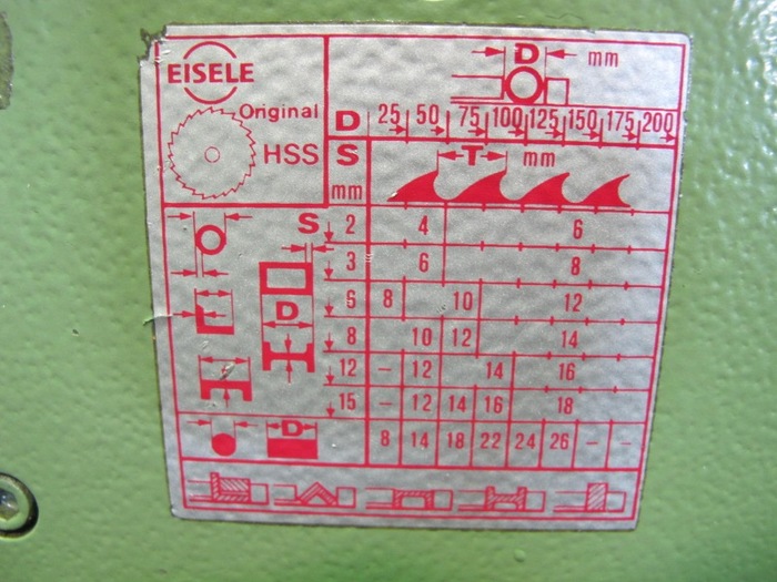 Gebraucht Kreissaege Eisele VMS II - S - PV Typ 421