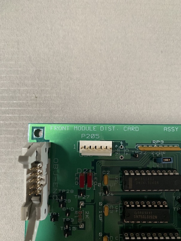 Used Micromeasurements Front Module Dist. Card OBJ-ENC Y5301221