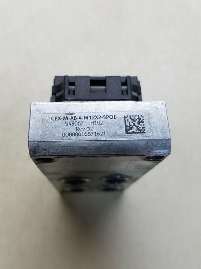Used FESTO ELECTRIC CPX-M-AB-4-M12X2-5POL