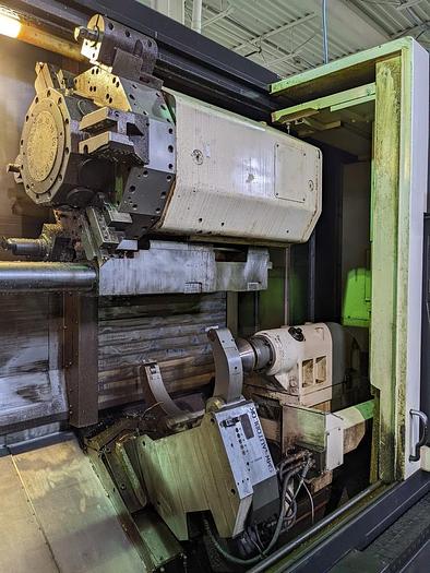 Used 2006 MAZAK MAZAK CYBERTECH TURN 4500M/3000 BIG BORE CNC Lathe