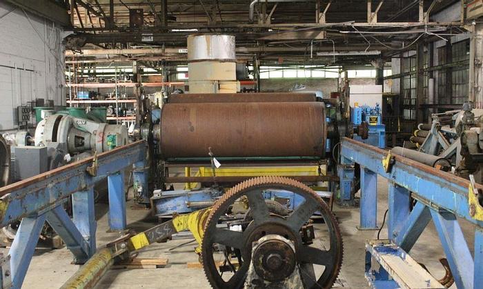 Used 110" BLACK CLAWSON AUTO-FLYTE TRACK REEL