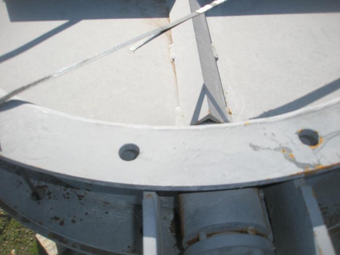 Used Valve, Butterfly, 36", C/st, Trivaco, (2) #C738103