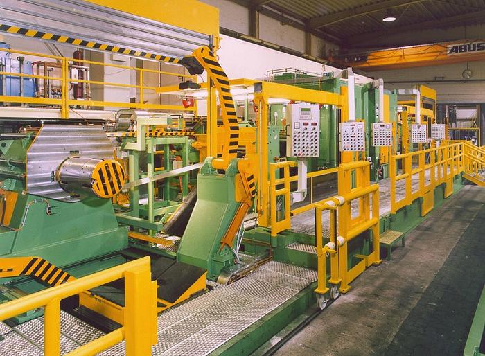 New F&P Coil Surface Finishing Lines i.g. #3241