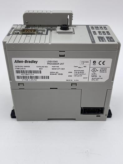 Used Allen-Bradley 1768-L43 Ser A For Parts