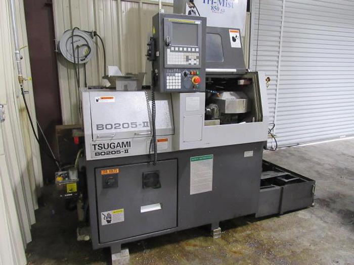 Used 2014 Tsugami B0205-II 5-Axis CNC Swiss Lathe