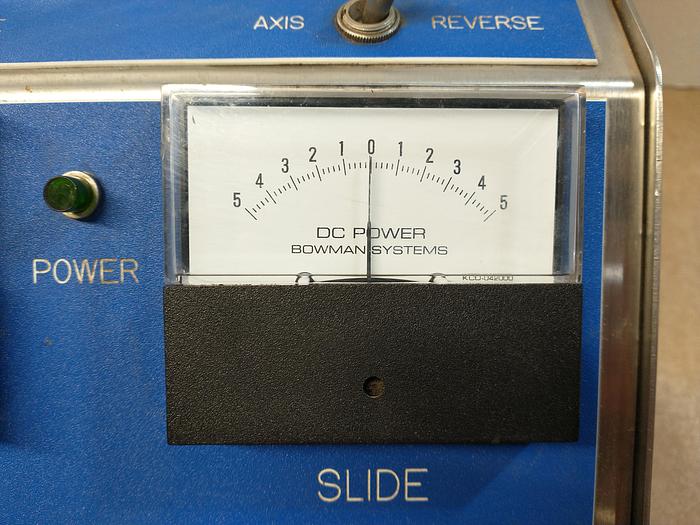 Used BOWMAN BTM dominator manual servo motor control for modal 430 #2 GH119