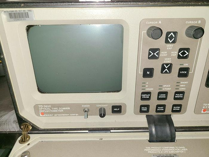 Used Laser Precision Corp. TD-9950 Optical Time Domain Reflectometer