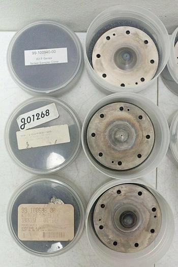 Used Lot of 5 F-Series Nickel Sampler Cones 99-100940-00 for Varian ICP-MS w/ Extras