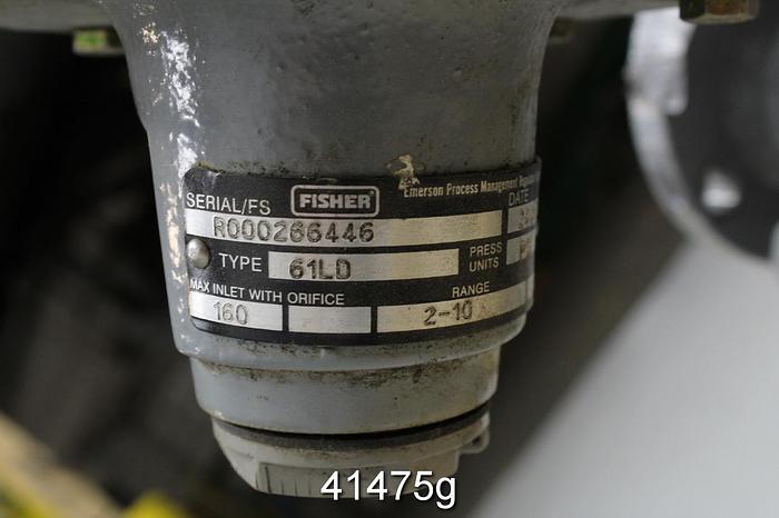 Used Fisher 2" Steam Valve, With 1098-EGR Actuator #41475