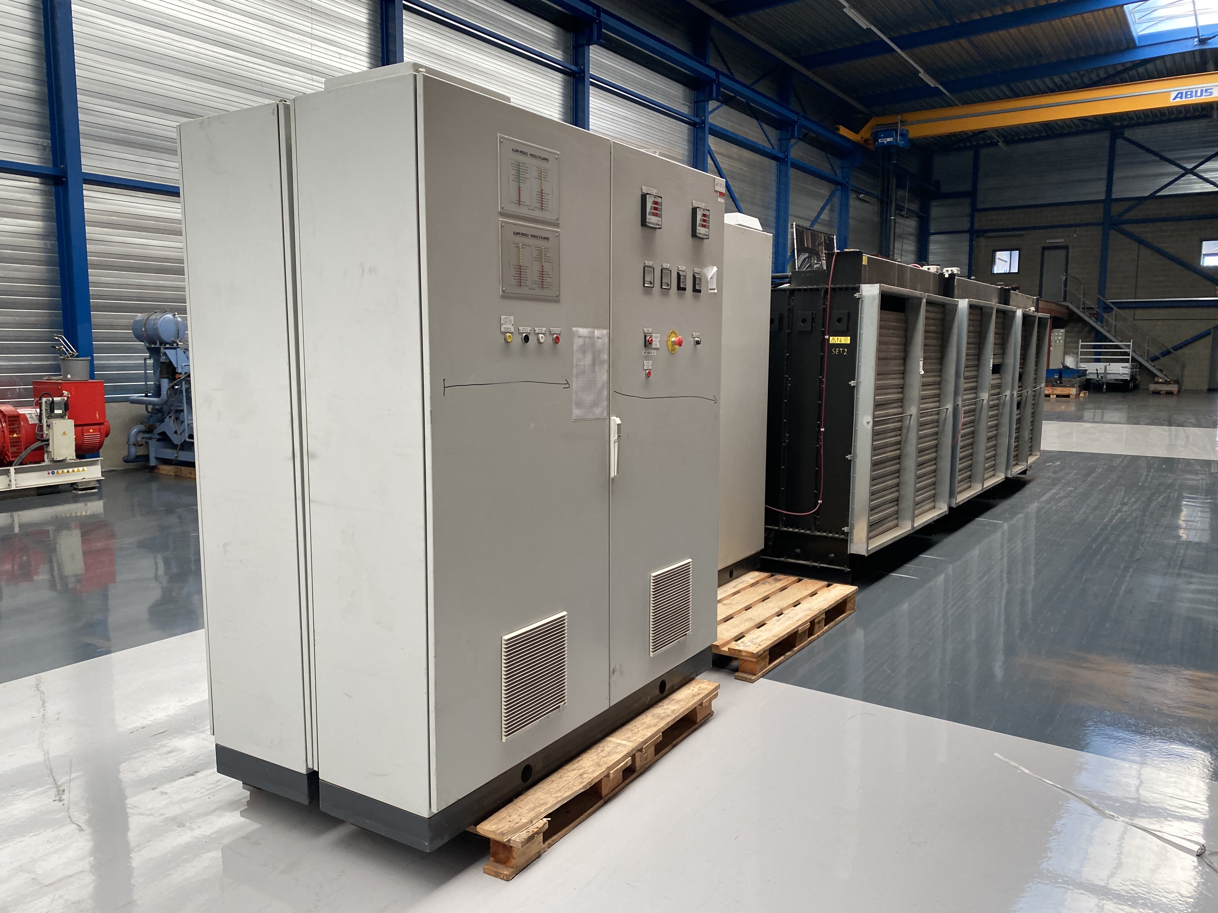 Used DEUTZ TCD 2016-V16-G2 and TBD 616-V16-G2 / EURO DIESEL STATO ALTERNATOR 1000 KVA DRUPS