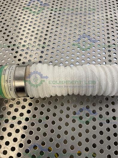 Used Sani Tech  24" Silicone Hose w/ 1 1/2" Sanitary Fitting