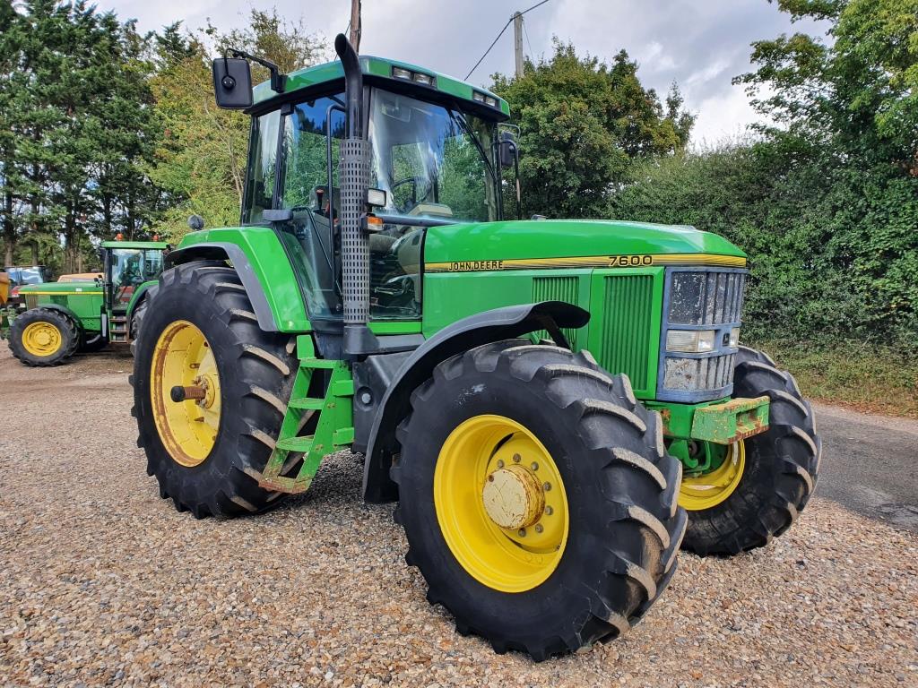 Used John Deere 7600 4wd Tractor
