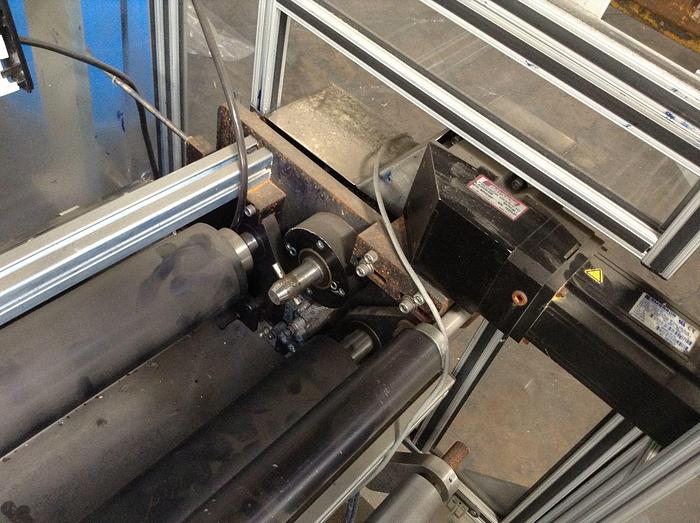Used 40" WIDE BELLMARK 1 COLOR FLEXO PRESS MODEL AA5843 - PENDING