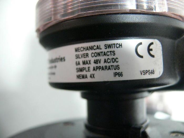 Used Lot of 3 - ITT Pure-Flo 1.5" Diaphragm Actuator w/ Switch (x2) & Diaphragm Valve