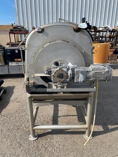 Used Vanmark Horizontal Abrasive Peeler/Scrubber
