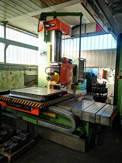 Used CNC BORING MILL WOTAN RAPID 1 WITH HUGE AMOUNT OF TOOLING