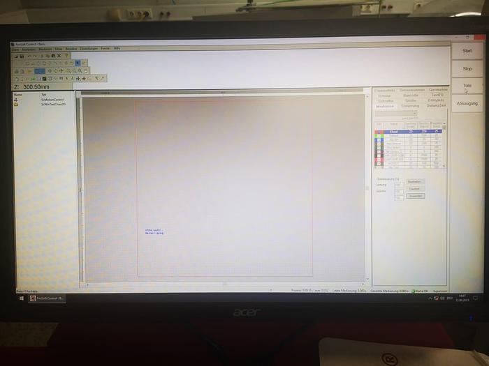 Used PENTEQ MARKING FIBER LASER