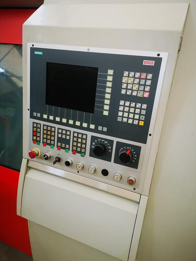 Used EMCO HYPERTURN 665 TWIN SPINDLE TWIN TURRET excellent condition