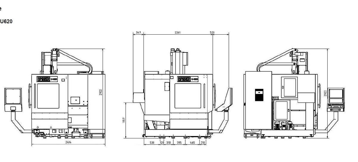 Used 5 AXIS MILLING SPINNER - U620 - 2013