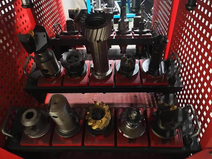 Used CNC BORING MILL WOTAN RAPID 1 WITH HUGE AMOUNT OF TOOLING