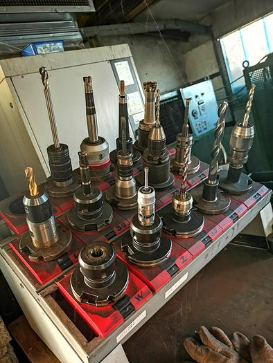 Used CNC BORING MILL WOTAN RAPID 1 WITH HUGE AMOUNT OF TOOLING