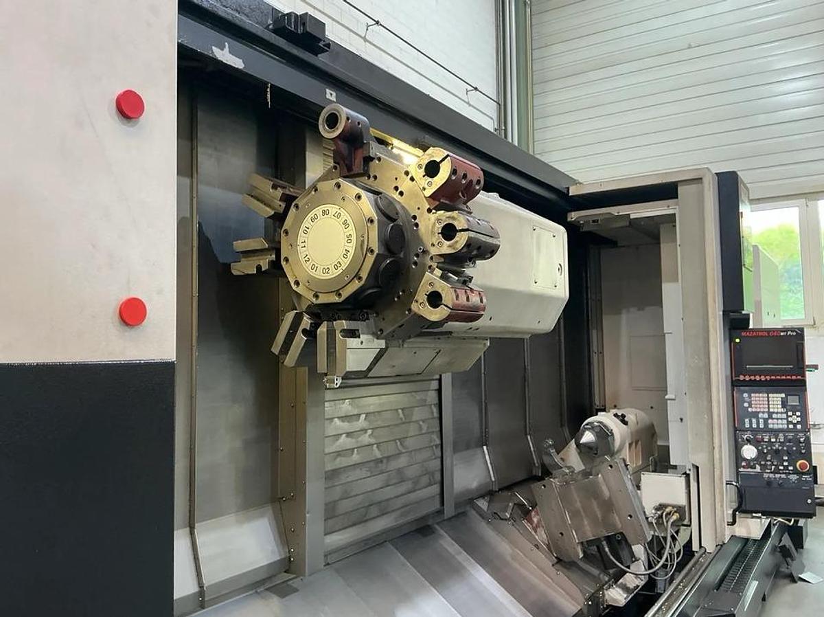 Used MAZAK CT 4500M TURNING AND MILLING CENTRE WITH TOOLS AND ACCESSORIESS -LOW HOURS