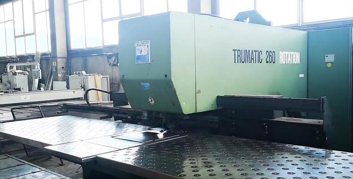Used TRUMPF 260 ROTATION WITH TOOLS