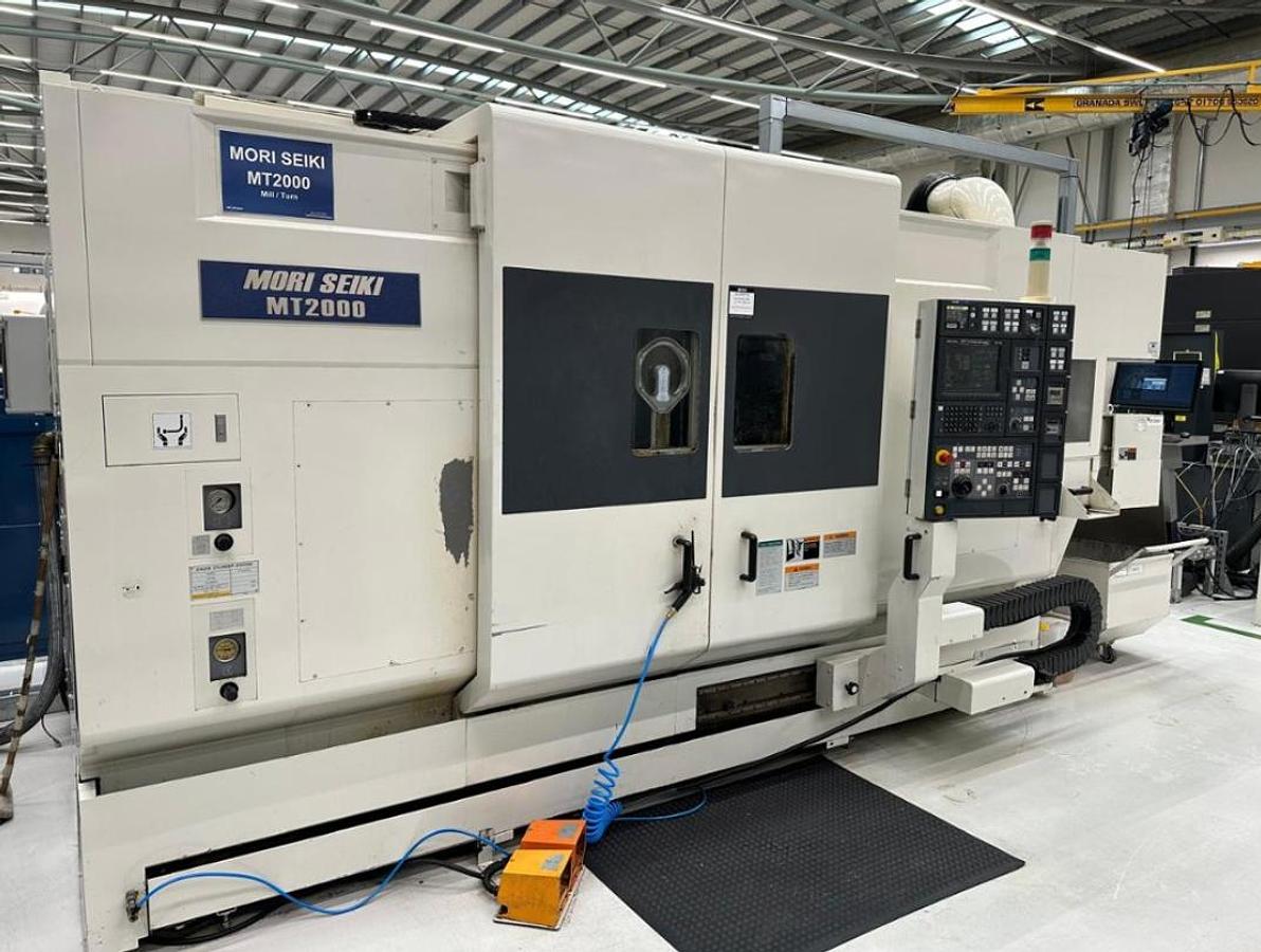 Used CNC LATHE TURNING AND MILLING -MORI SEIKI MT2000