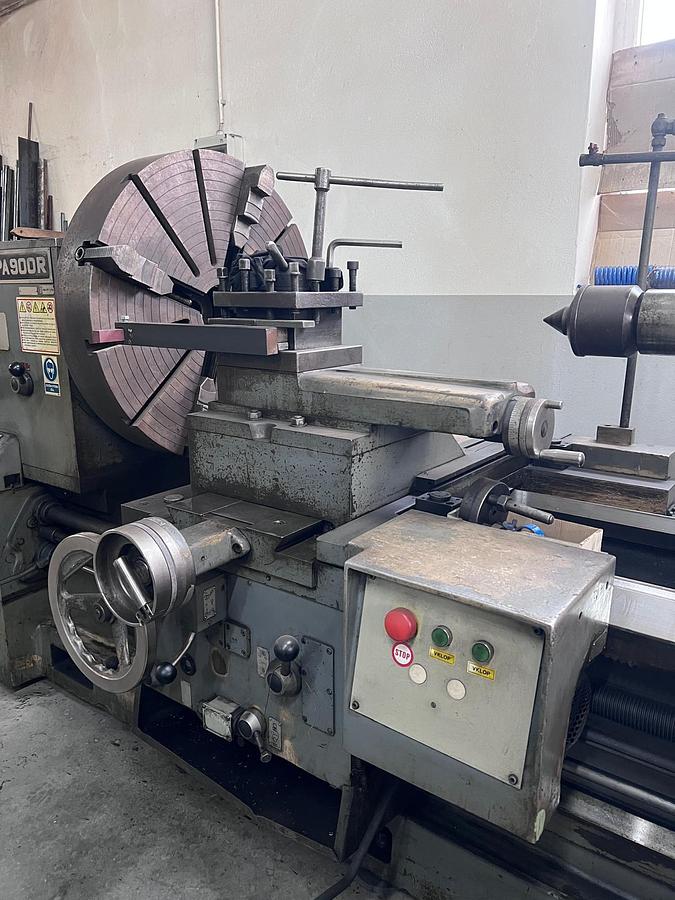 Used UNIVERSAL LATHE POTISJE PA 900R - BIG BORE -2000MM/140MM