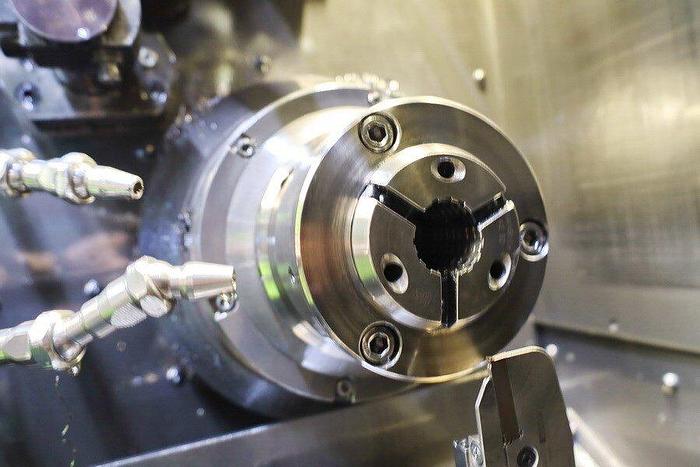 Used CNC LATHE INDEX ABC 42 WITH BAR FEEDER AND TOOLS