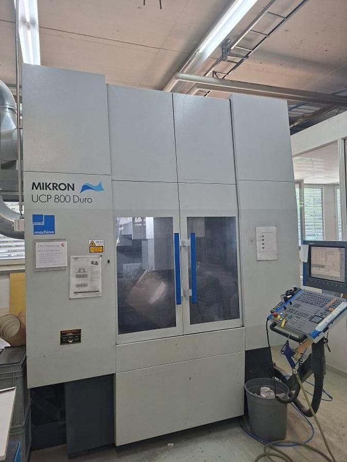 Used 5 AXIS CNC MILLING  MIKRON UCP800 DURO