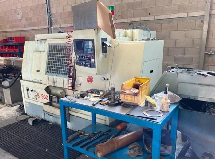 Used BIGLIA B500S - TWIN SPINDLE CNC LATHE
