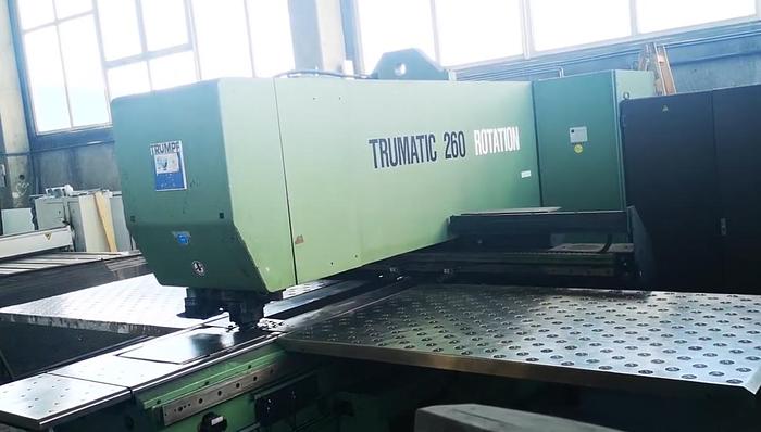 Used TRUMPF 260 ROTATION WITH TOOLS