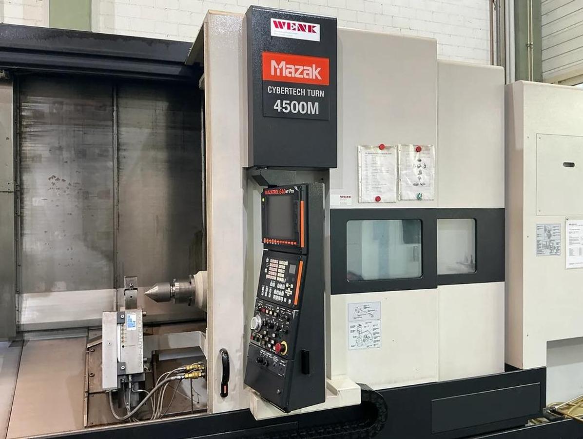 Used MAZAK CT 4500M TURNING AND MILLING CENTRE WITH TOOLS AND ACCESSORIESS -LOW HOURS