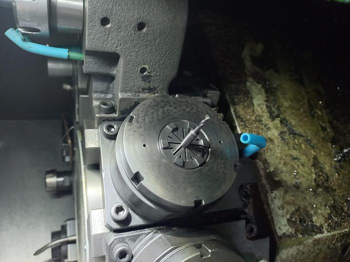 Used CNC LATHE TWIN SPINDLE MAZAK QTS100MS