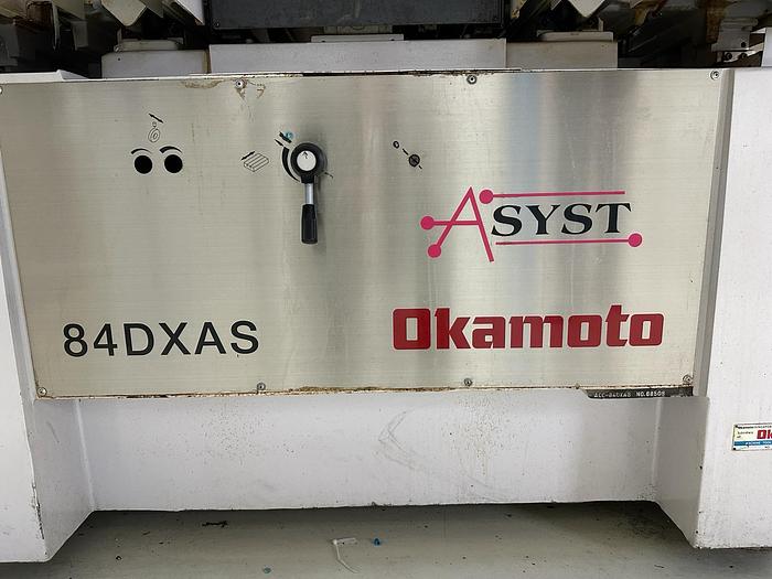 Used CNC OKAMOTO 84 D XAS