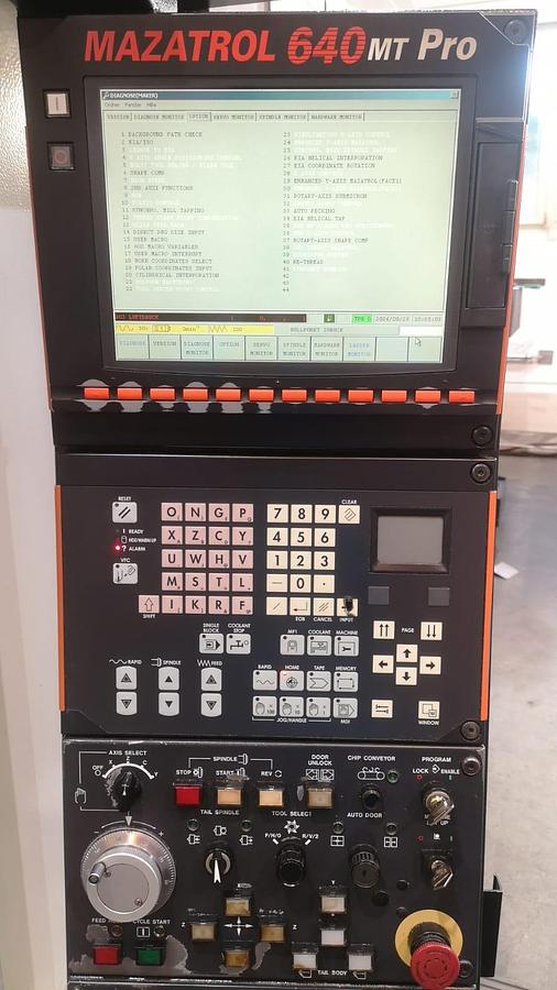 Used MAZAK CT 4500M TURNING AND MILLING CENTRE WITH TOOLS AND ACCESSORIESS -LOW HOURS