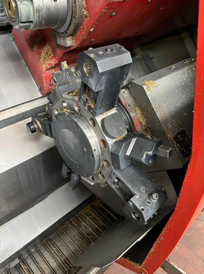Used EMCO HYPERTURN 665 TWIN SPINDLE TWIN TURRET excellent condition