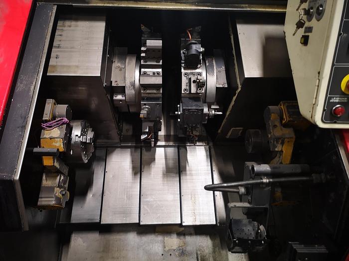 Used NAKAMURA TOME-TW20MM -TWIN SPINDLE - TWIN TURRET