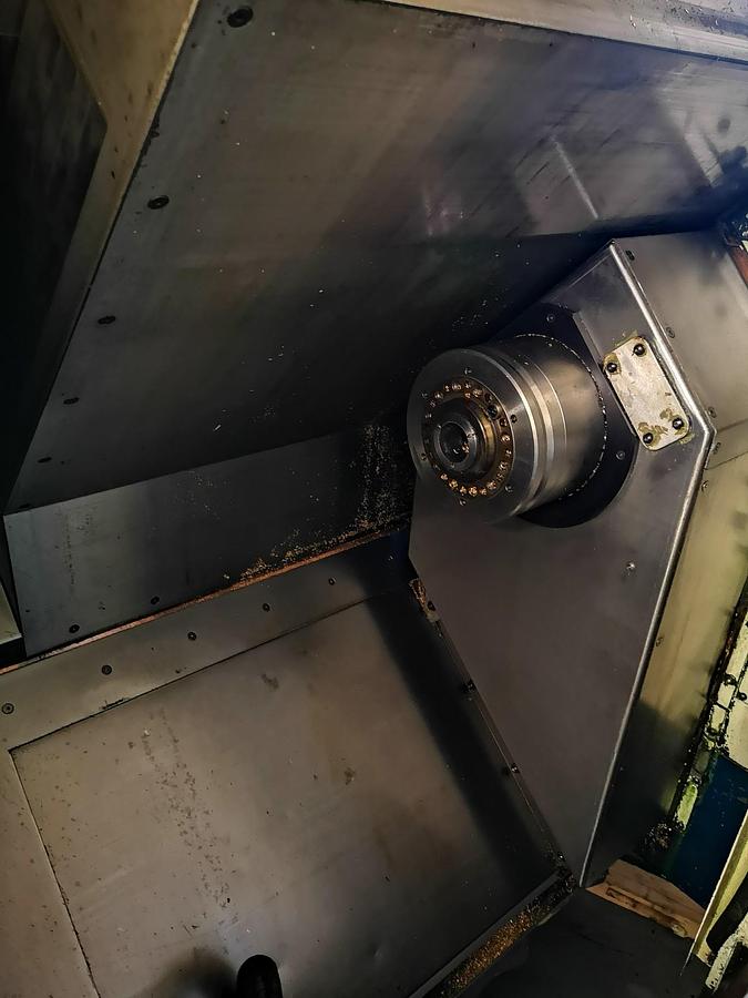 Used CNC LATHE - HARDINGE TWIN SPINDLE LATHE QUEST 8/51