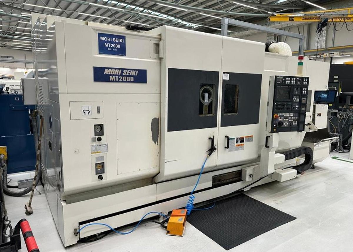 Used CNC LATHE TURNING AND MILLING -MORI SEIKI MT2000