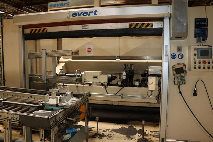 Used TWIN ROBOT WELDING CELL SEVERT-OTC 