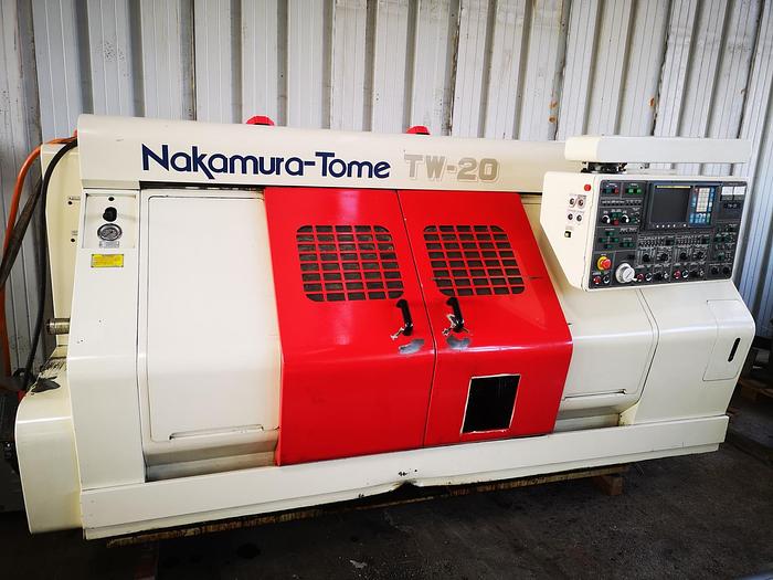Used NAKAMURA TOME-TW20MM -TWIN SPINDLE - TWIN TURRET